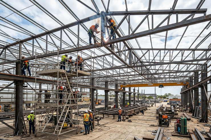 PEB Industrial Shed Manufacturers in hyderabad near me 
