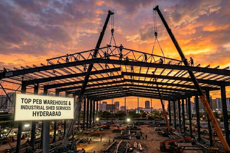Top PEB Warehouse & Industrial Shed Services Hyderabad