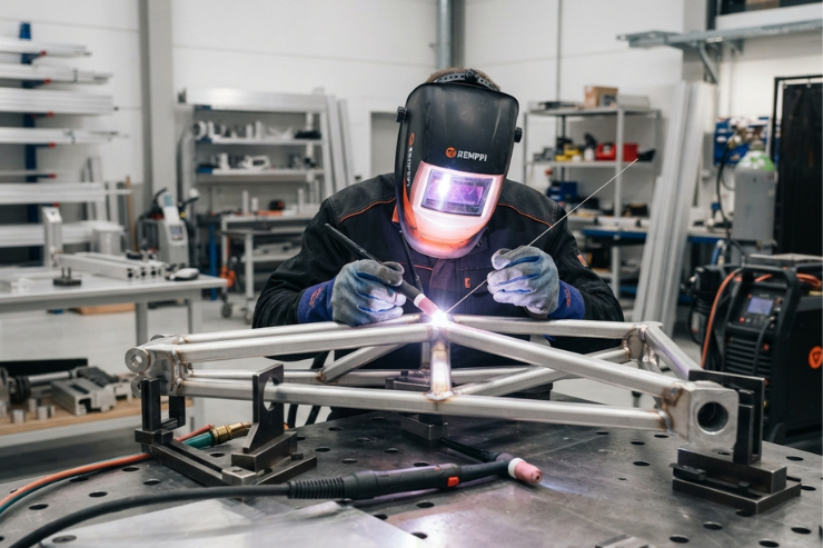 Aluminium Fabrication Work Services for Business Hyderabad