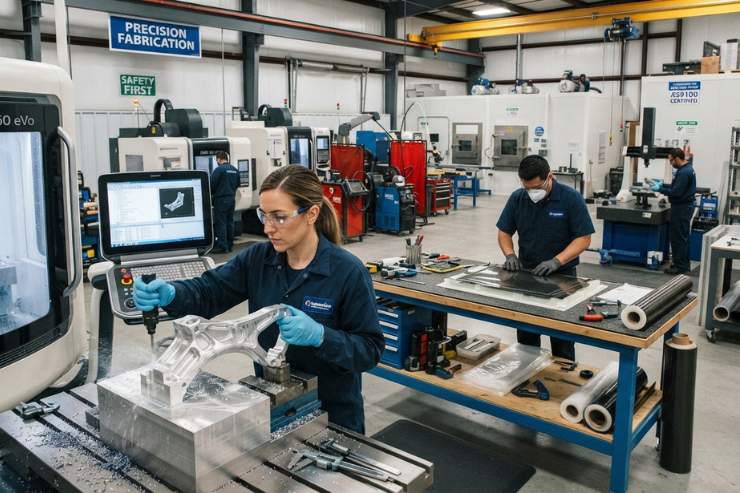 Aluminium Fabrication Work Services for Business Hyderabad