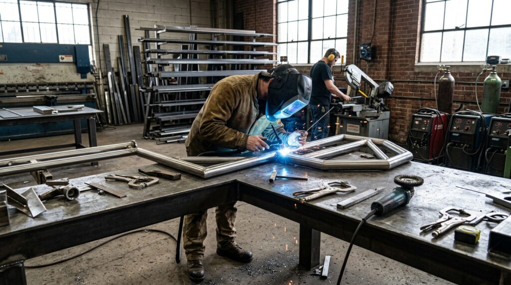 stainless steel fabrication work services near me