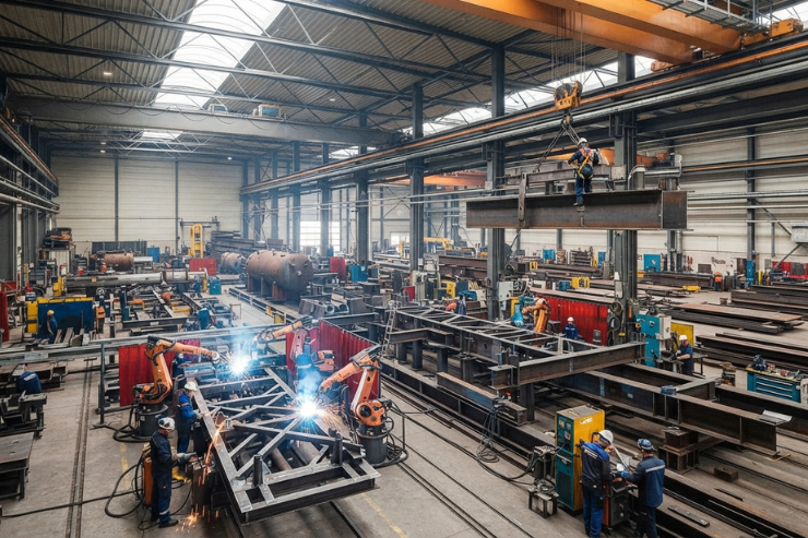 Best Industrial Infrastructure Works Strong and Scalable Fabrication Systems