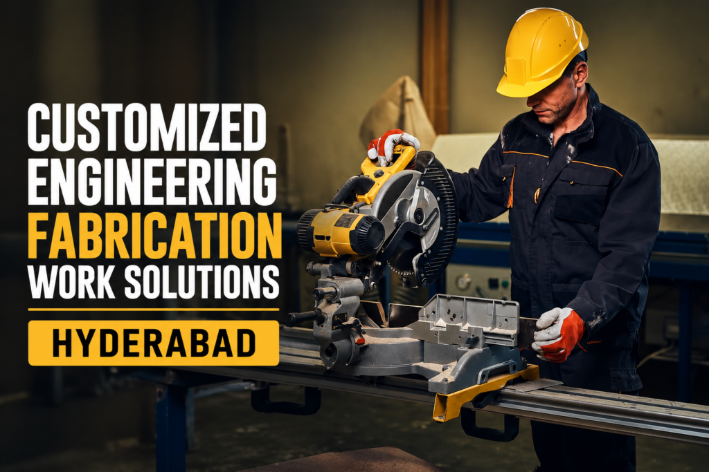 Customized Engineering Fabrication Work Solutions Hyderabad
