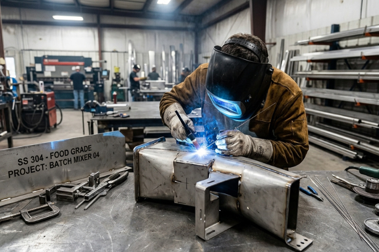 Expert SS 304 Stainless Steel Fabrication Services in Hyderabad
