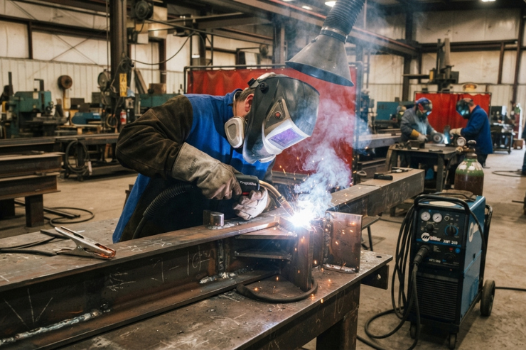 Gas Metal Arc Welding for Industrial Projects – Book Now