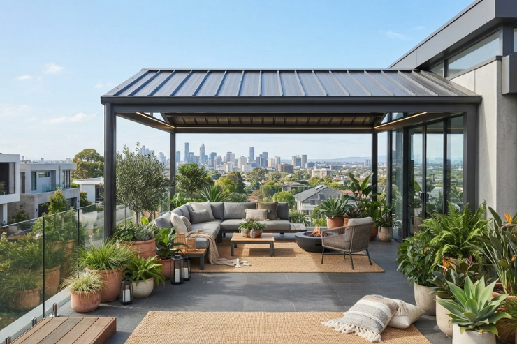 Home Terrace Shed Roofing Solutions for Residential Properties Hyderabad
