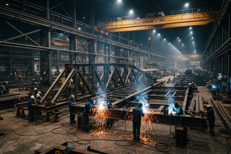 Industrial Fabrication Work services Hyderabad