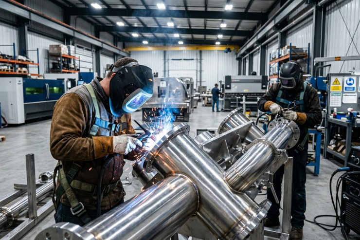 Premium Stainless Steel Customised Fabrication Work Services in hyderabad