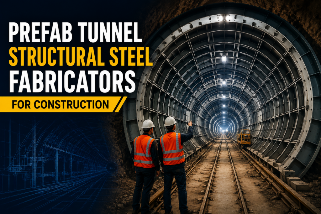 Prefab Tunnel Structural Steel Fabricators For Construction