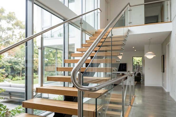 Premium Stainless Steel Railings Handrails for Home and Office