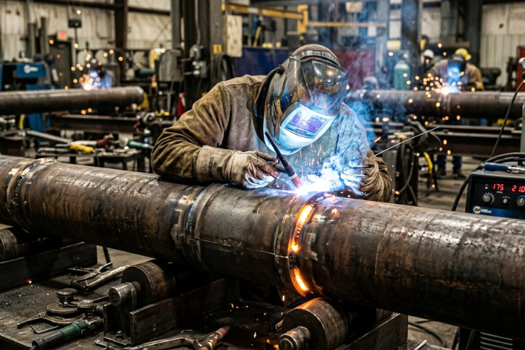 Professional Industrial Pipe Welding Services in Hyderabad