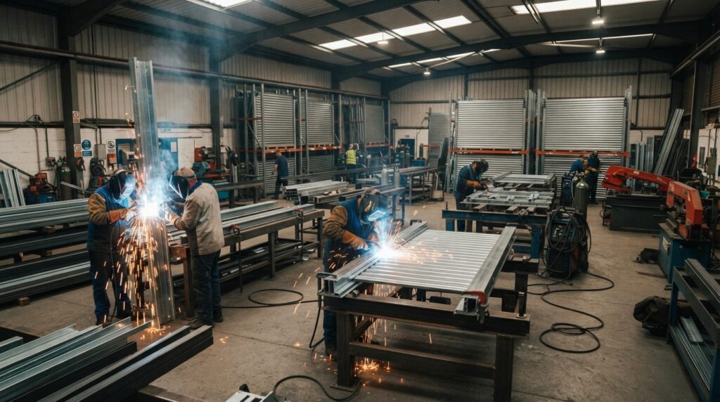 Shutter Fabrication Services Works in hyderabad
