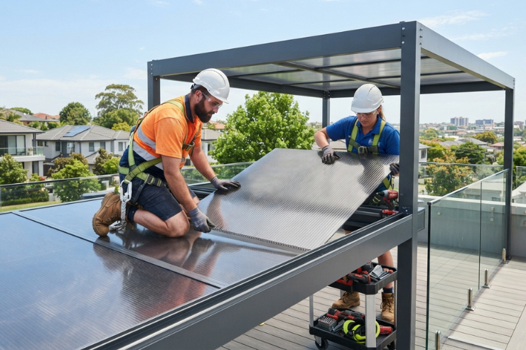 Terrace Roofing Shed Contractors and Installation Services near me