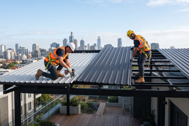 Terrace Roofing Shed Metal Sheet & Steel Experts Hyderabad