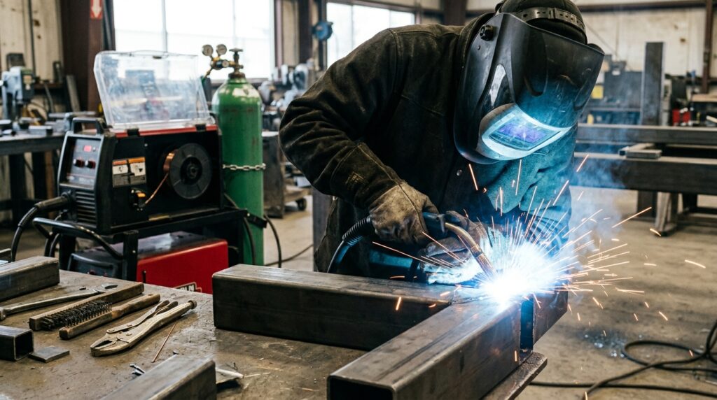 Types of Welding Processes Used by superfabricationwork in Hyderabad