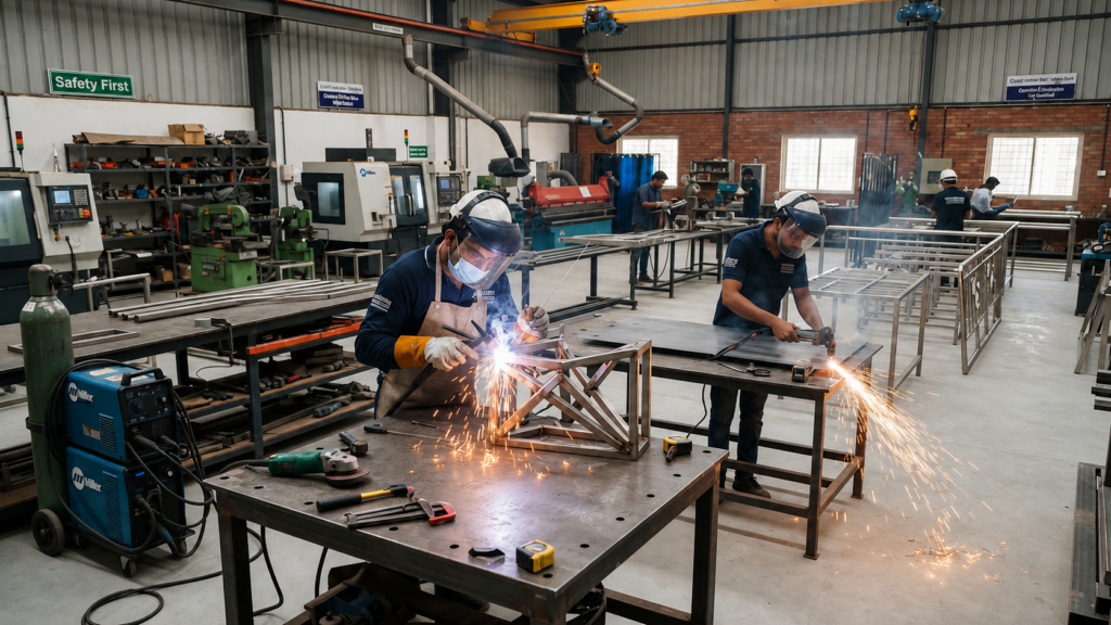 book Stainless Steel Customised Fabrication work Services hyderabad